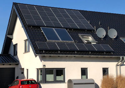 Solaranlage Einfamilienhaus